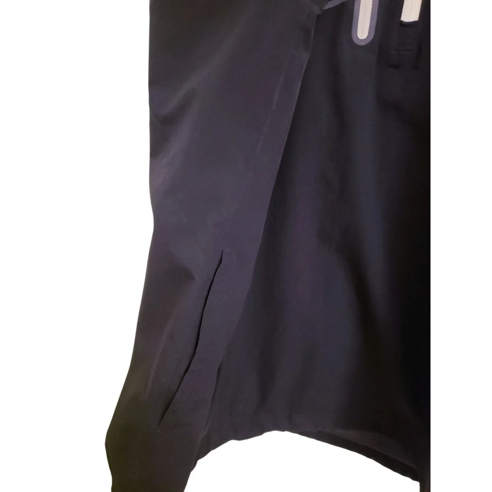 Sunice Zephal Black Short Sleeve Quarter Zip Golf Rain Pullover Jacket, Size XXL